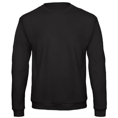 B & C Collection B&C Id.202 50/50 Sweatshirt Black